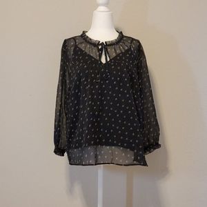 🥠Abercrombie and Fitch black long sleeve top